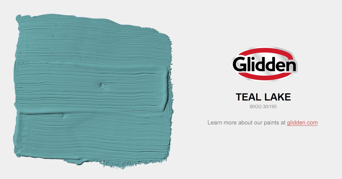 Teal Lake Paint Color Glidden Colors