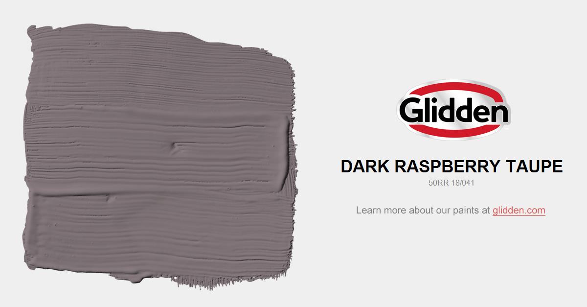 Dark Raspberry Taupe Paint Color Glidden Colors