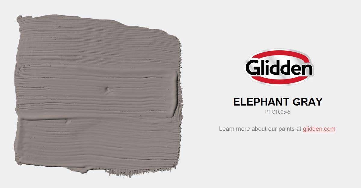Elephant Gray Paint Color Glidden Colors
