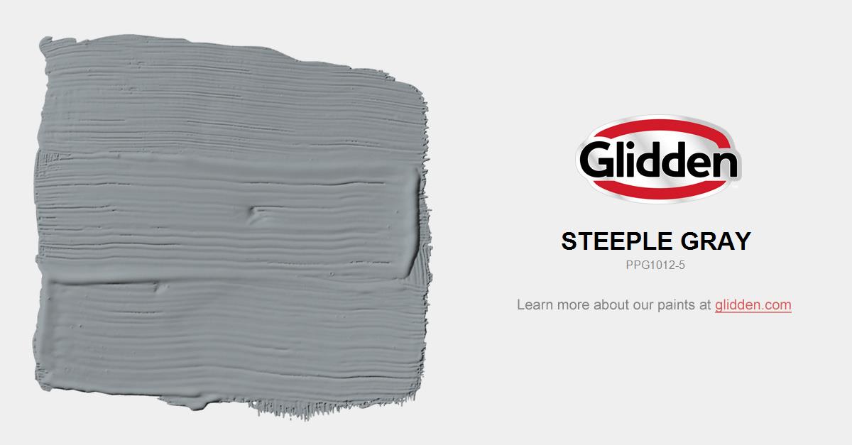 Steeple Gray Paint Color Glidden Colors
