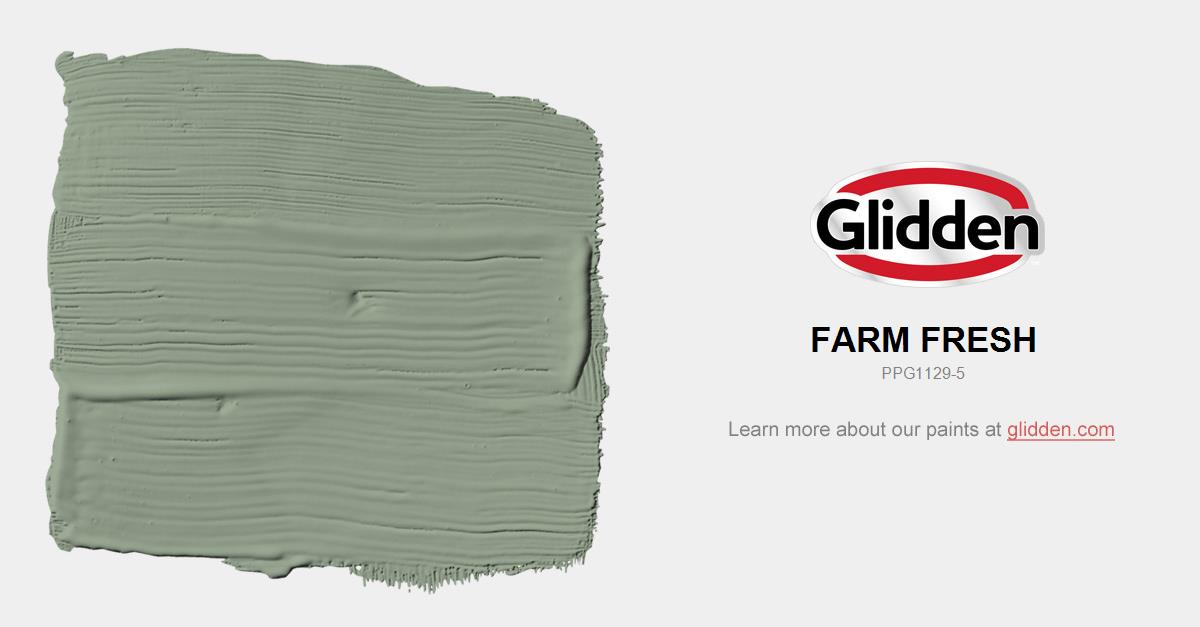 Farm Fresh Paint Color Glidden Colors