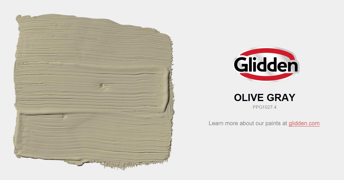 Olive Gray Paint Color Glidden Colors