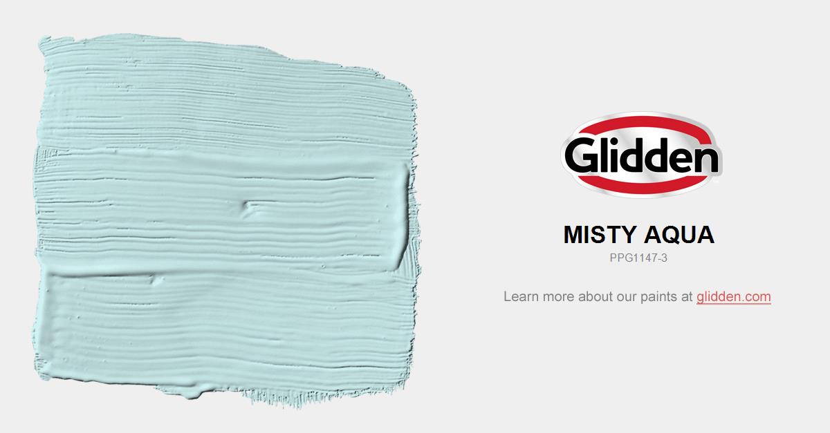Misty Aqua Paint Color Glidden Colors