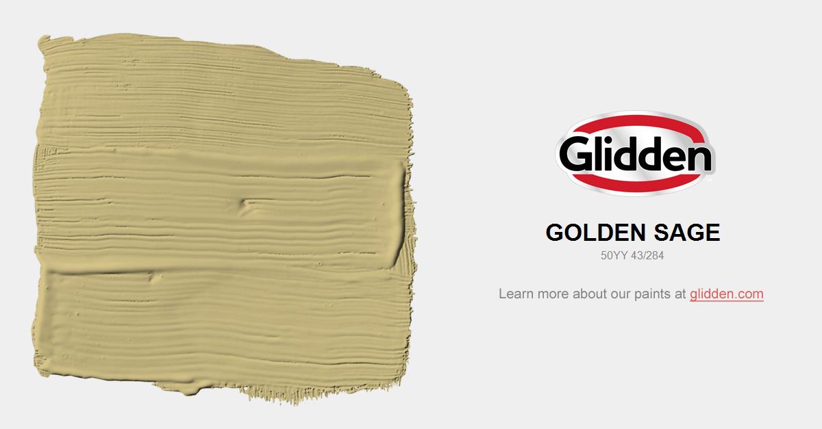 Golden Sage Paint Color Glidden Colors