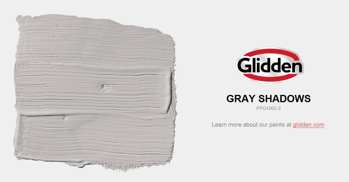 Gray Shadows Paint Color Glidden Colors