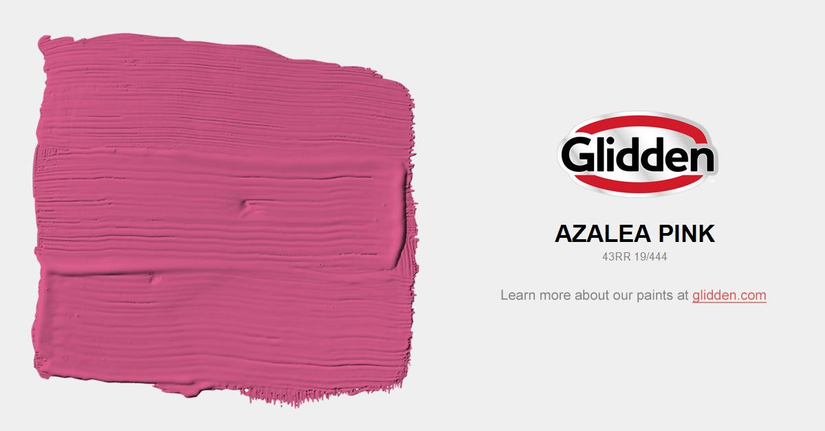 Azalea Pink Paint Color Glidden Colors