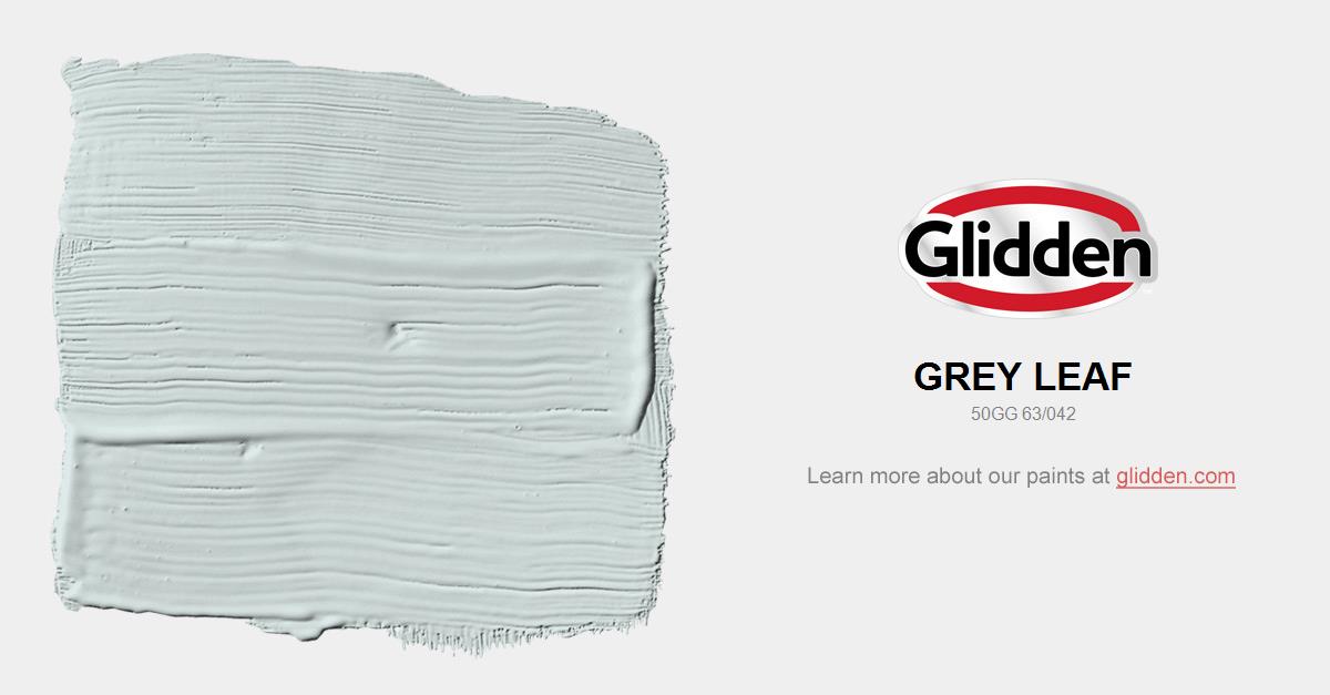 Grey Leaf Paint Color Glidden Colors