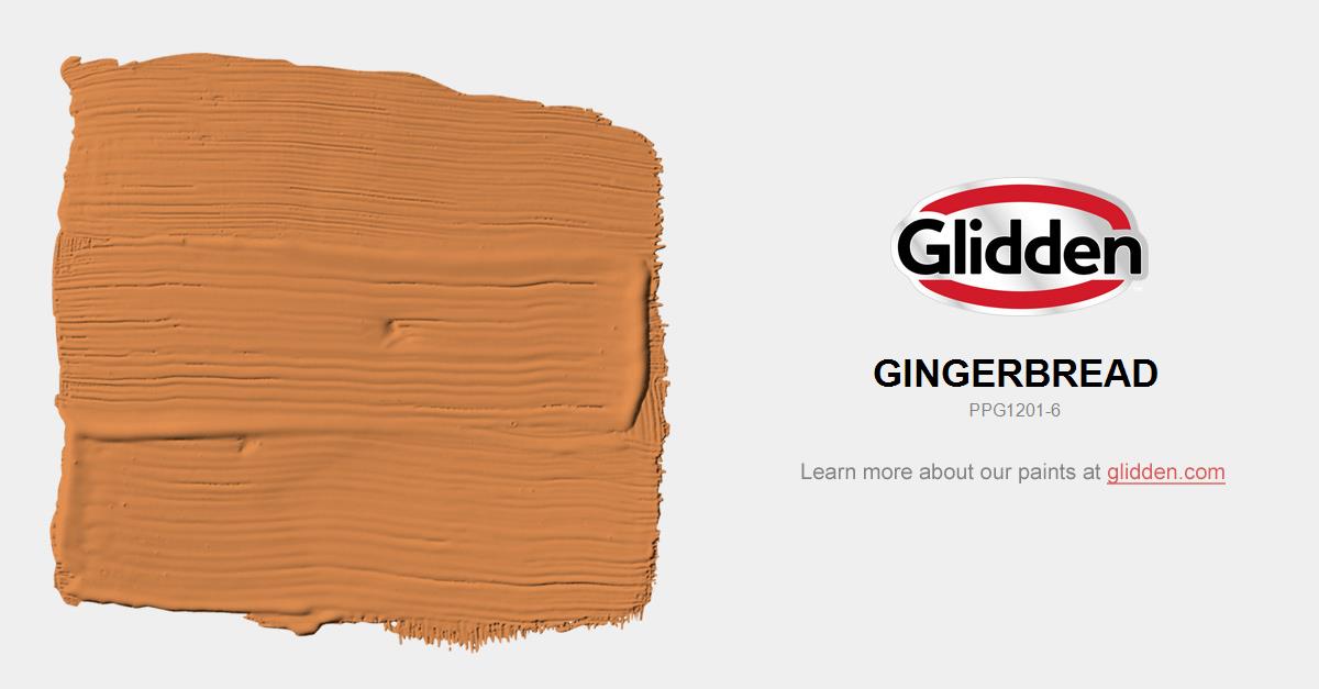 Gingerbread Paint Color Glidden Colors