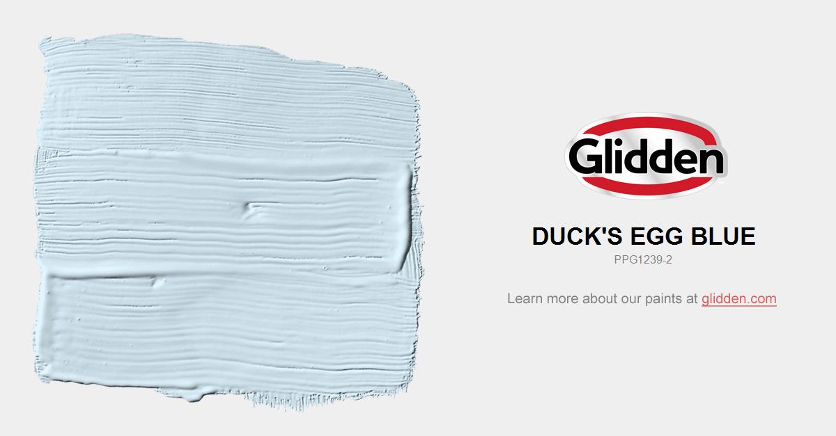 Duck S Egg Blue Paint Color Glidden Paint Colors