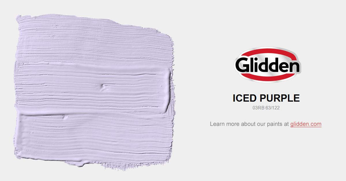 Purple Paint Colors >> Iced Purple Paint Color Glidden Paint Colors Purple Paint Colors >> Iced Purple Paint Color Glidden Paint Colors
