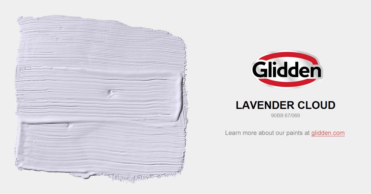Lavender Cloud Paint Color Glidden Colors
