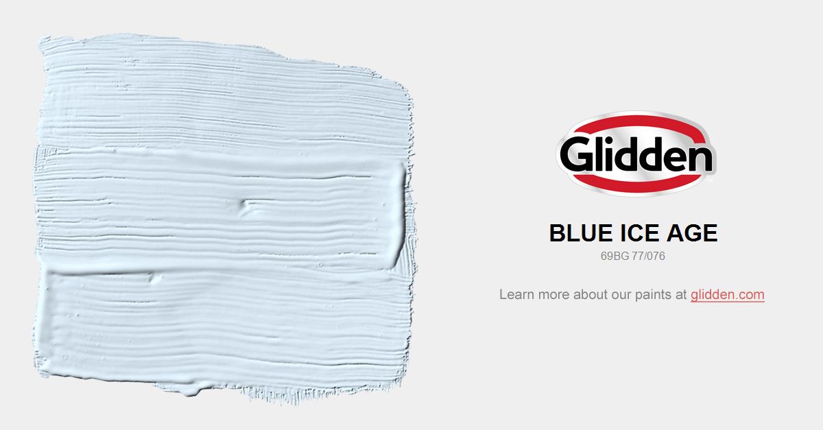 Blue Ice Age Paint Color Glidden Colors