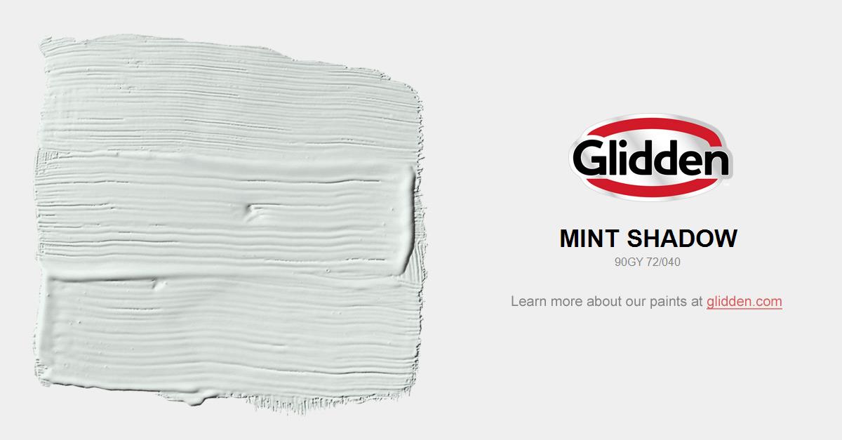 Mint Shadow Paint Color Glidden Colors