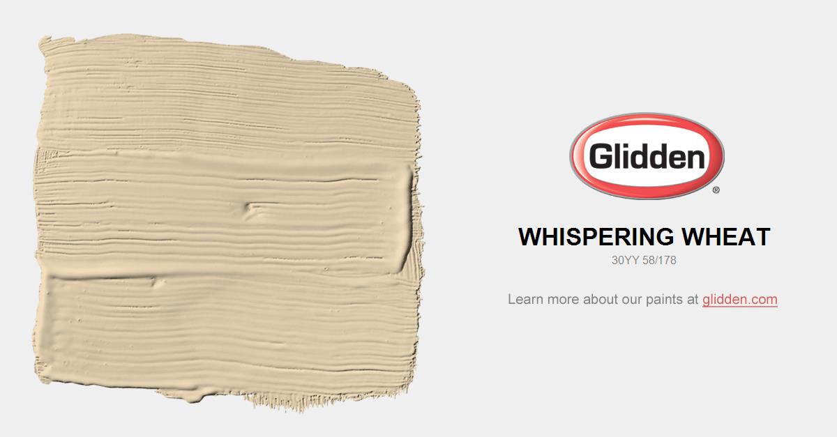 Whispering Wheat Paint Color Glidden Colors Whispering Wheat Paint Color Glidden Colors