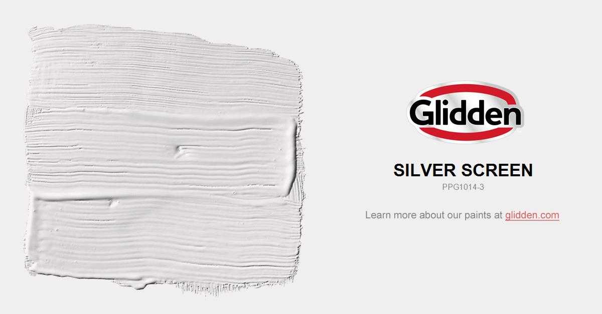 Silver Screen Paint Color Glidden Colors Silver Screen Paint Color Glidden