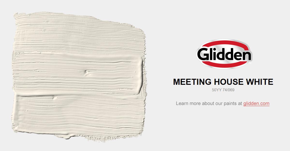 Meeting House White Paint Color Glidden Paint Colors With Images My