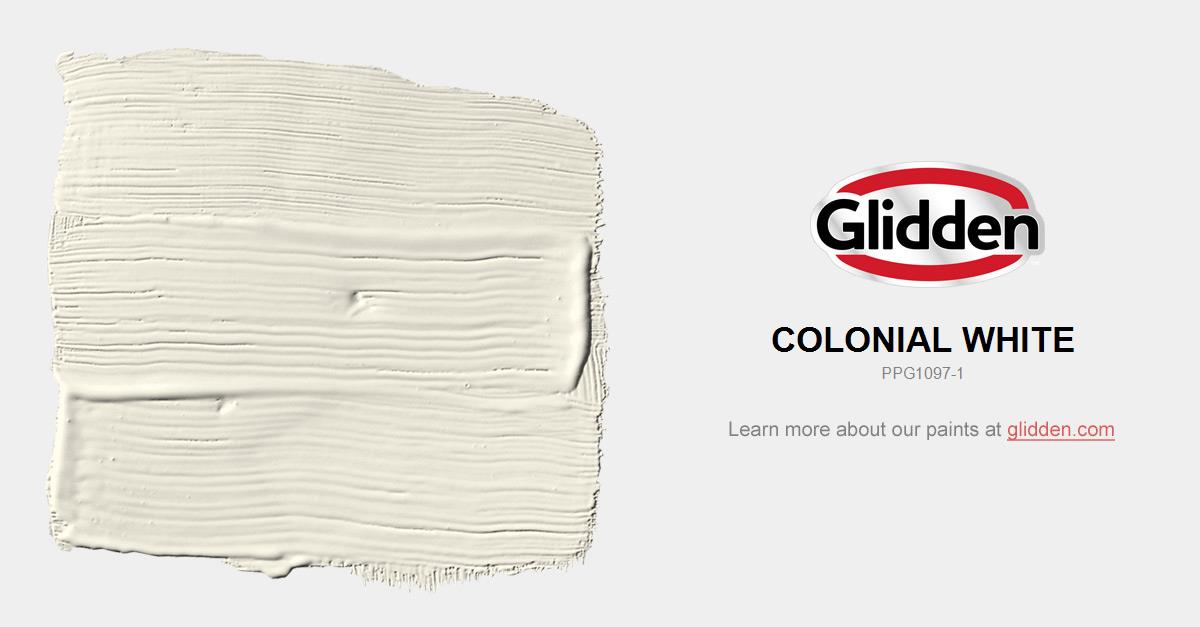 Colonial White Paint Color Glidden Colors