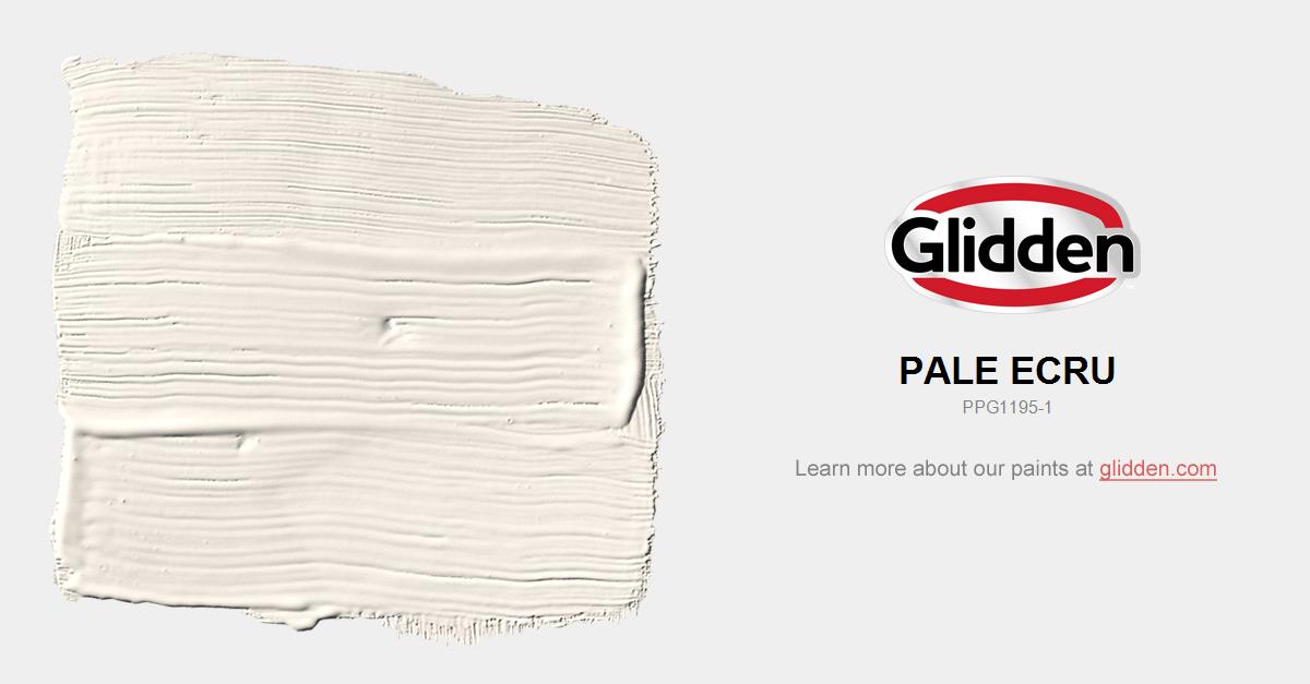 Pale Ecru Paint Color Glidden Colors