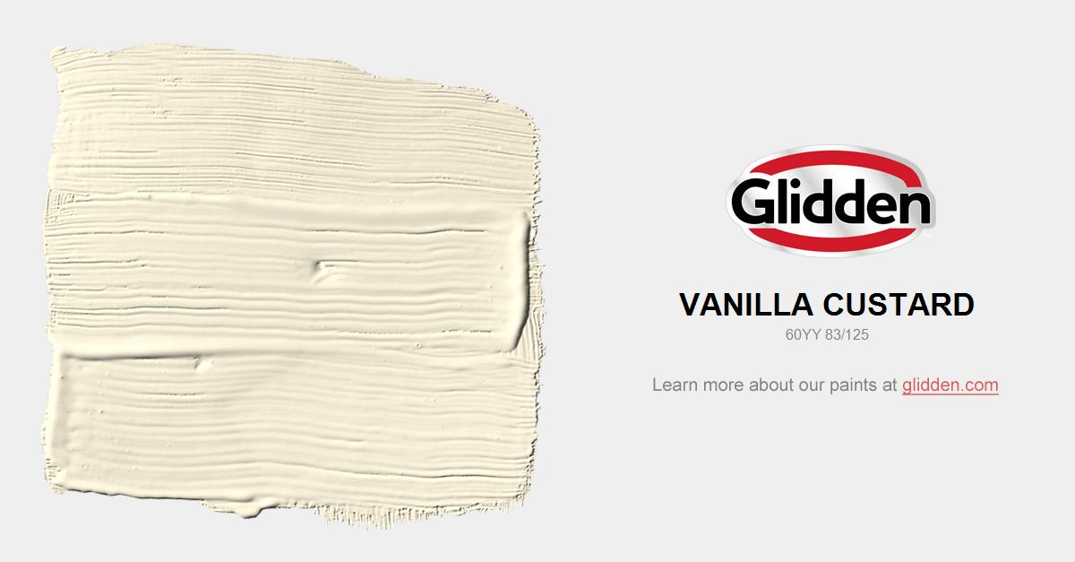 Vanilla Custard Paint Color Glidden Colors