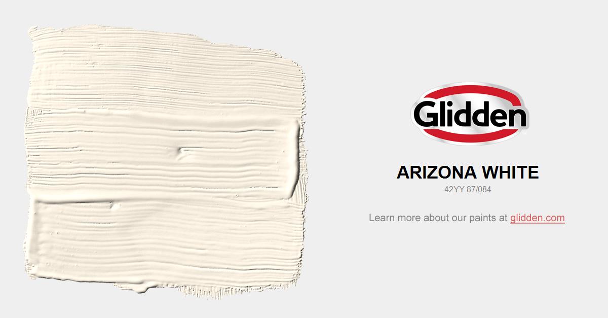 Arizona White Paint Color - Glidden Paint Colors