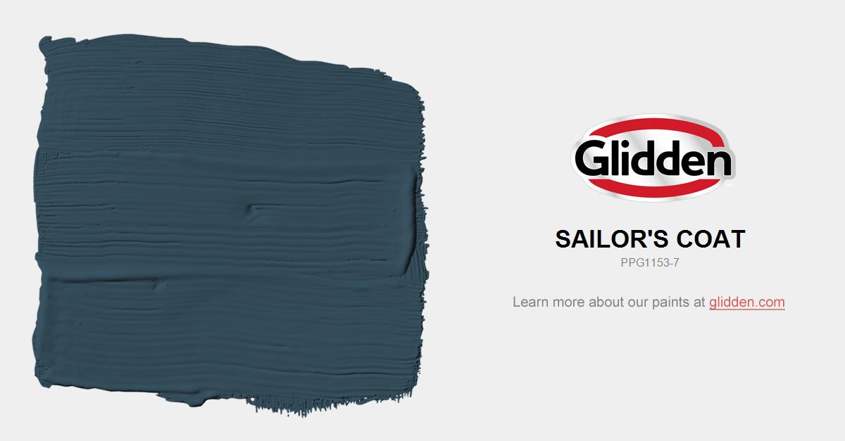 Sailor S Coat Paint Color Glidden Colors