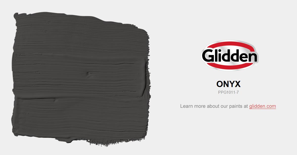 Onyx Paint Color Glidden Colors