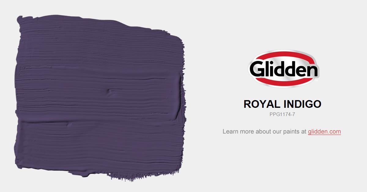 Royal Indigo Paint Color Glidden Colors