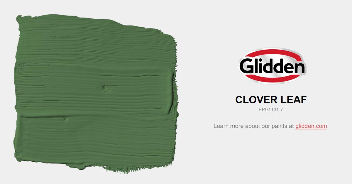 Clover Leaf Paint Color Glidden Colors