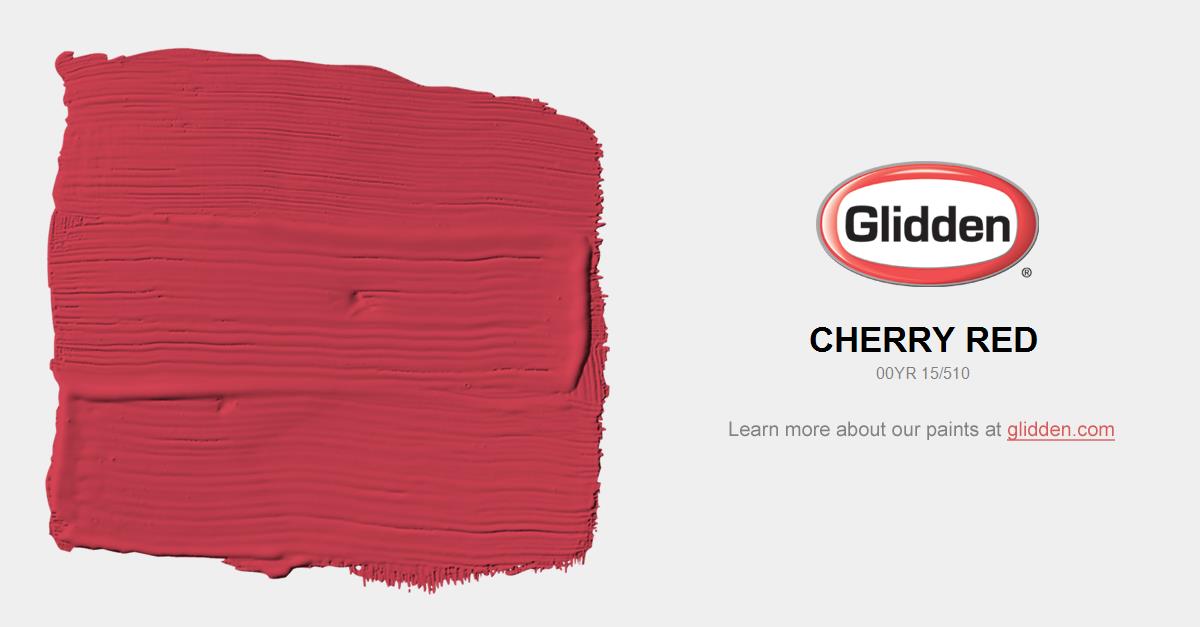 Red Paints cherry red paint color - glidden paint colors Red Paints cherry red paint color - glidden paint colors