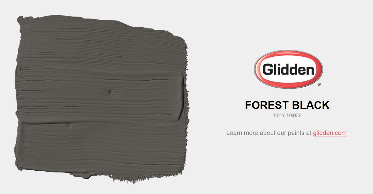 10 video windows trim Forest   Color Paint Colors Glidden Black Paint